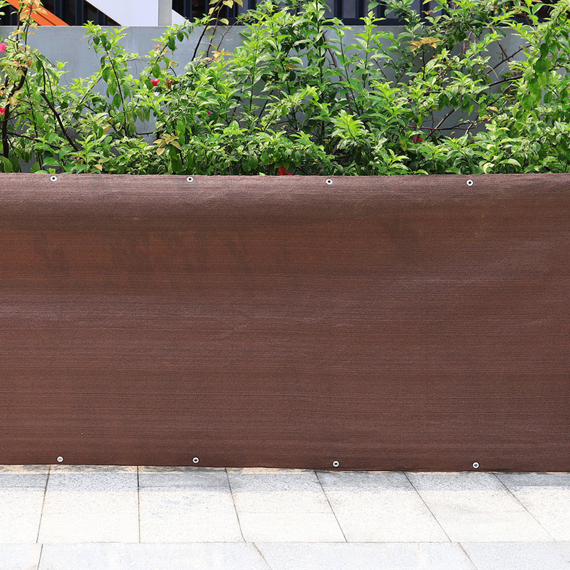 Brown Aluminum Shade Mesh