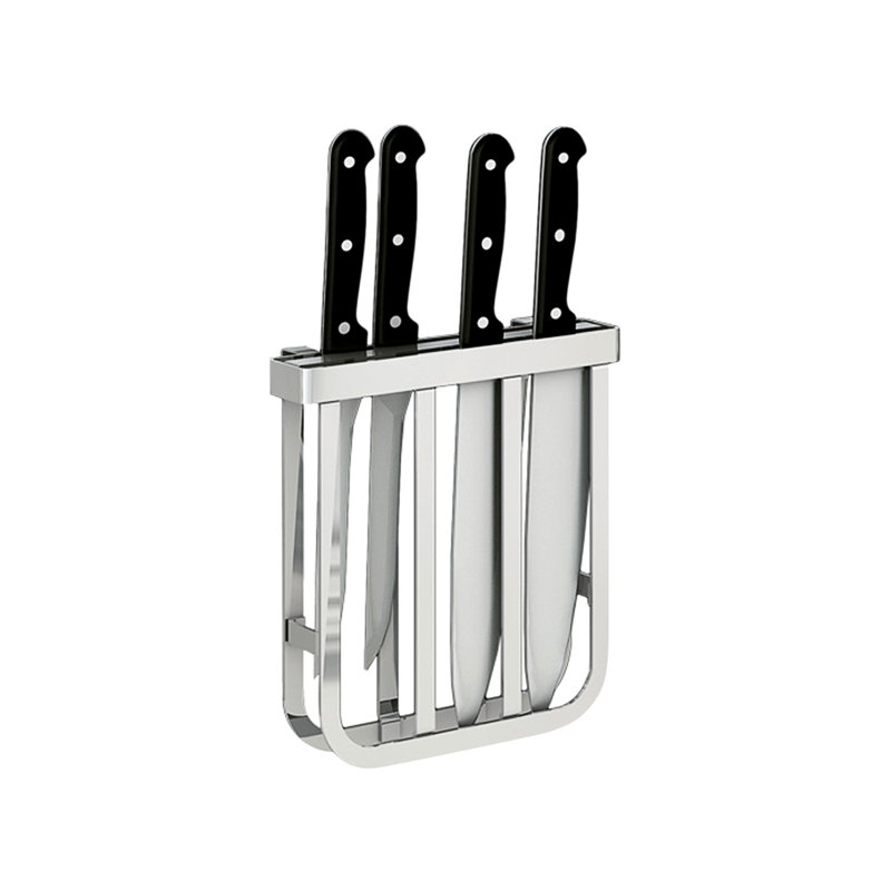 Porte-couteaux en acier inoxydable