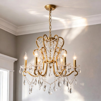 Valmira Traditional Candle Style Chandelier 