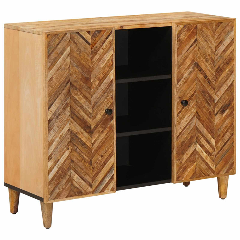 90cm Solid Wood Sideboard