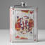 Flasque en acier inoxydable Jack of Hearts