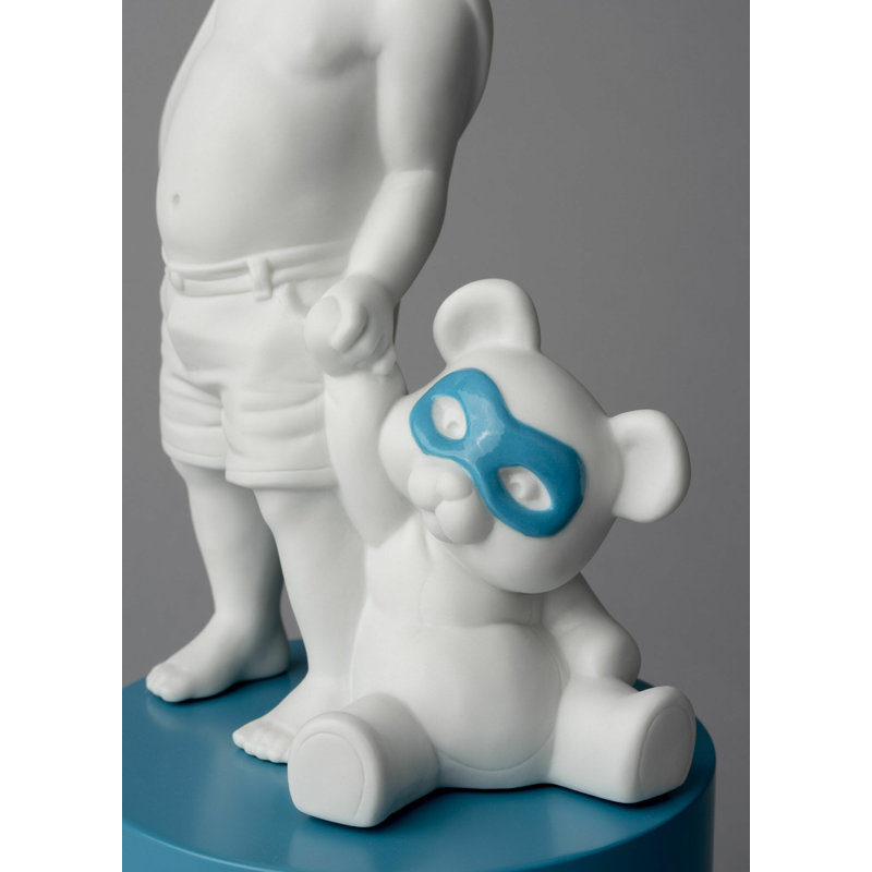 I Have Super Powers Baby Boy Figurine