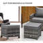 Seeger Outdoor Footstool-67202444