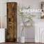 Armoire de rangement pour salle de bain avec 2 portes de grange et 1 tiroir, unité de rangement étroite, tablettes réglables-1792690219