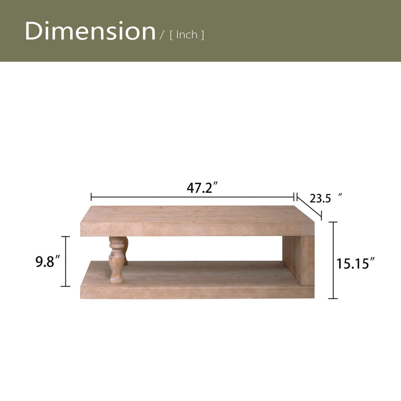 Table basse rustique, table basse en bois, table basse maison de campagne, mobilier rustique moderne