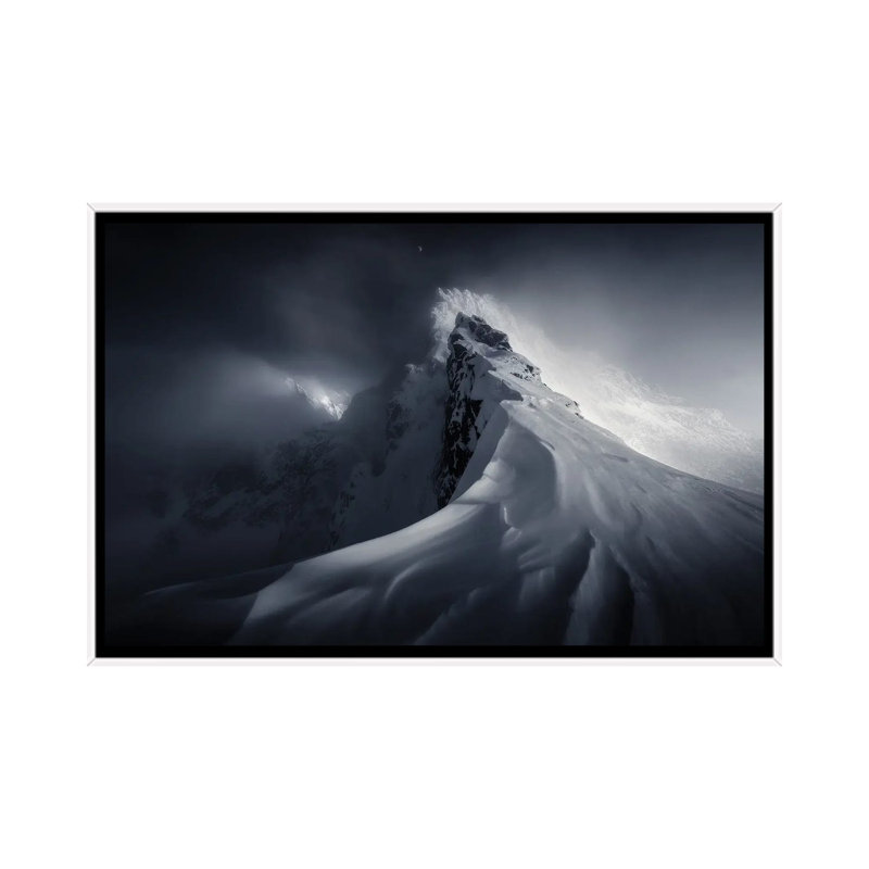 Crown Of High Tatras by Martin Dodrv - Floater Frame Print on Canvas