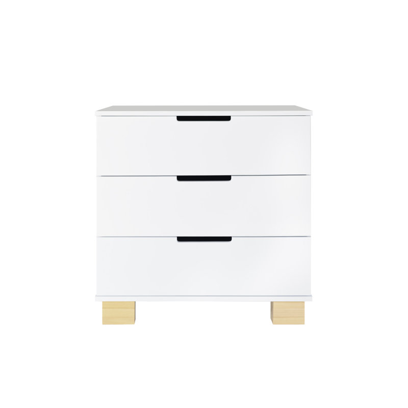 Modo Changing Table Dresser, White/Natural