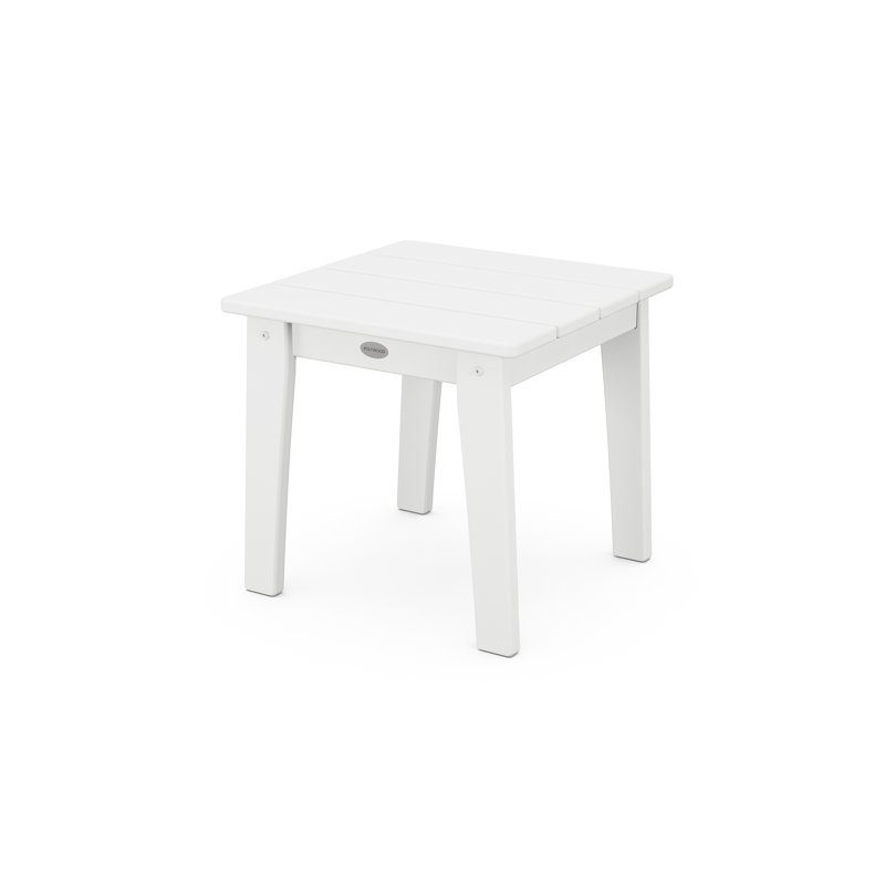 POLYWOOD X  Sol 72 End Table, White