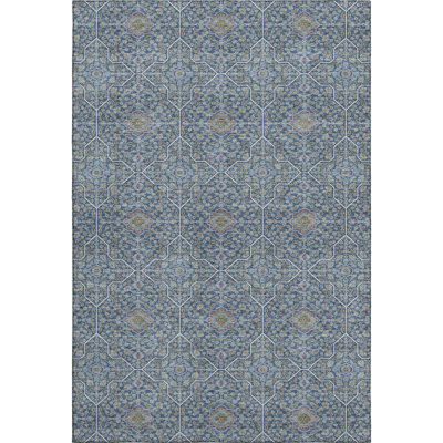 Premium Machine Washable Mayfield AMF2409 Oriental Rug