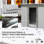 7' X 4' Metal Garden Storage House - Silver, Double Sliding Doors, 2 Air Vents For Lawn, Patio Silver Shed Outdoor Storage,