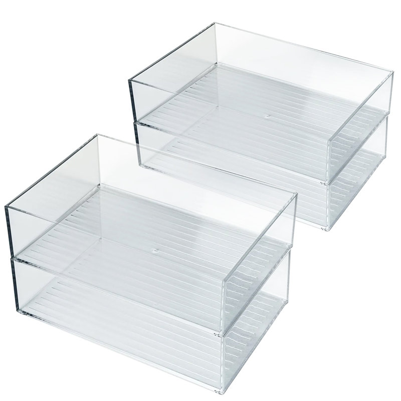 Azar Displays Large Organizer Tray, 4-pack