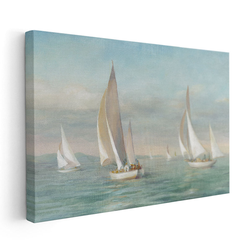 «Weekend Sail», reproduction d'art sur toile, H 24 po x l 36 po