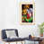Toile avec cadre en bois beige n'est pas disponible