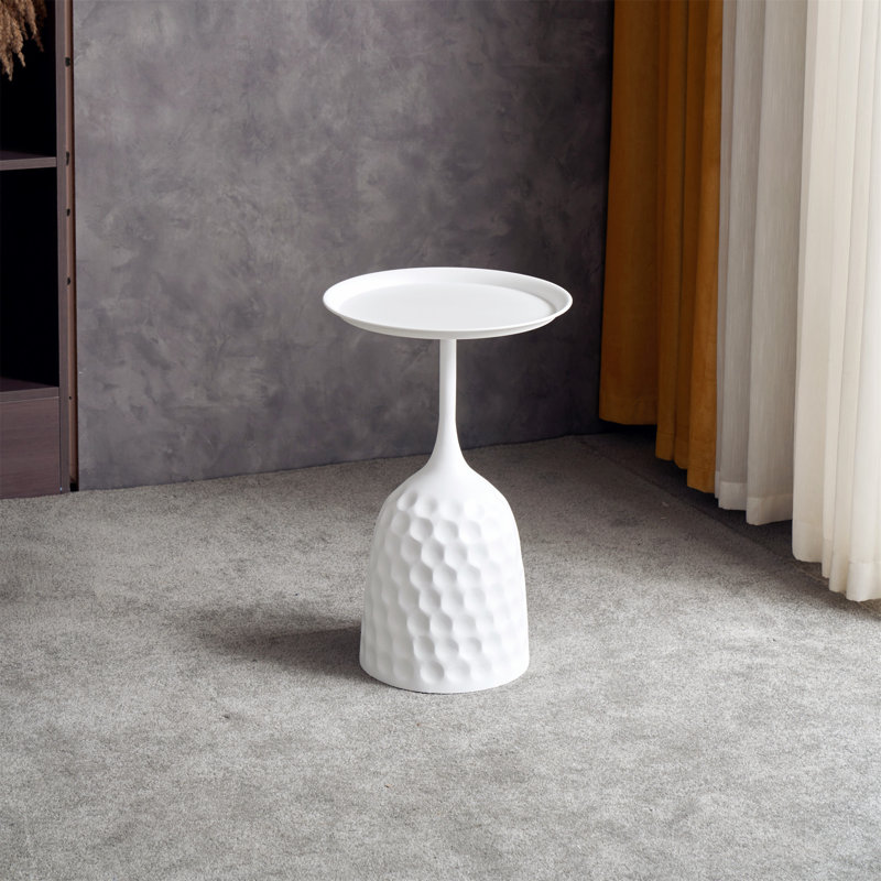 Table de chevet Evester, Blanc