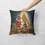 Coussin Finnish Spitz and Santa Claus-101410346