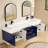 Jessica 72'' Wall-Mounted Single Bathroom Vanity-1319351348