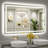 LED Bathroom Mirror with Lights, Backlit & Front Lit, Lighted Wall Mirrors for Bathroom Vanity, Touch Screen Dimmable, Anti-Fog, Memory Function, HD Tempered Glass, Shatter-Proof, ETL Listed-1329213804-1329213782