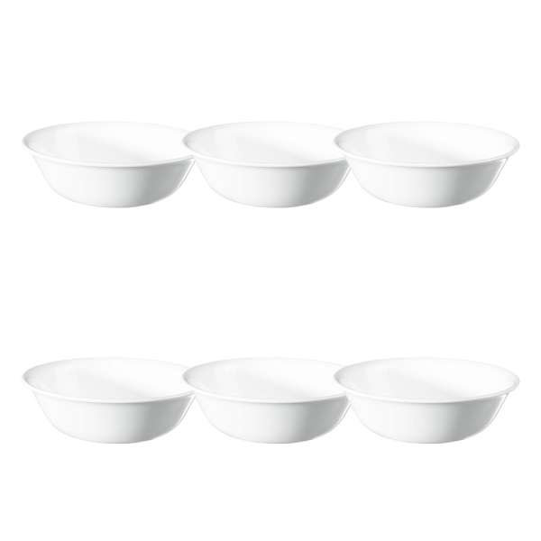 Corelle Winter Frost White 18-ounce Cereal Bowls, 6-pack