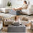 Upholstered Storage Ottoman Bench