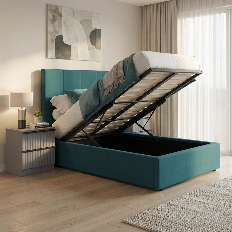 Upholstered Ottoman Bed