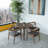 Kuo 19.3'' H Faux Leather Upholstered Armchair-1822831362