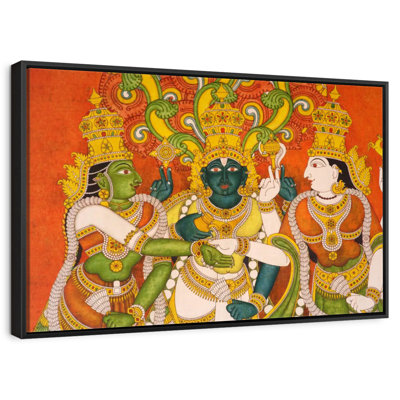 Adella Meenakshi Temple Mural
