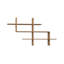 3 Tiers Wall Mounted Modern Bookcase Display Unit-44447676