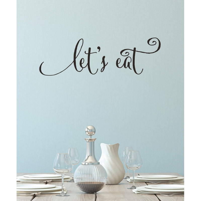 Text & Numbers Wall Decal