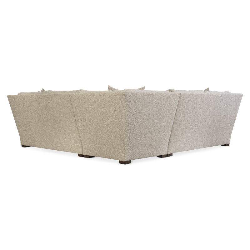Plush Sectional, Symmetrical
