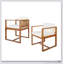 Ensemble de 2 chaises de patio pour l'extérieur, confortables et élégantes avec des matériaux résistants aux intempéries