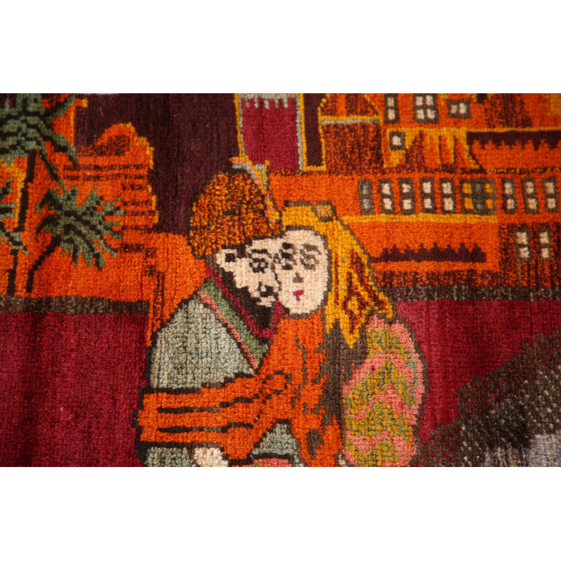 Tapis teinture Kazak