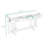 Wood Console Table with Three Drawers-739176292