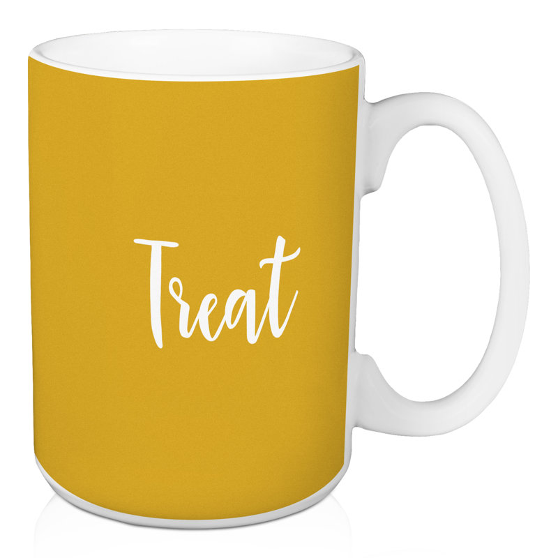 Tasse à café treat Mcrae, Jaune moutarde