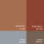 Mags Oriental Brick Red/Blue/Tan Area Rug-2140268957