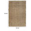 Tapis brun à motif de chevrons Jiona-1695772991