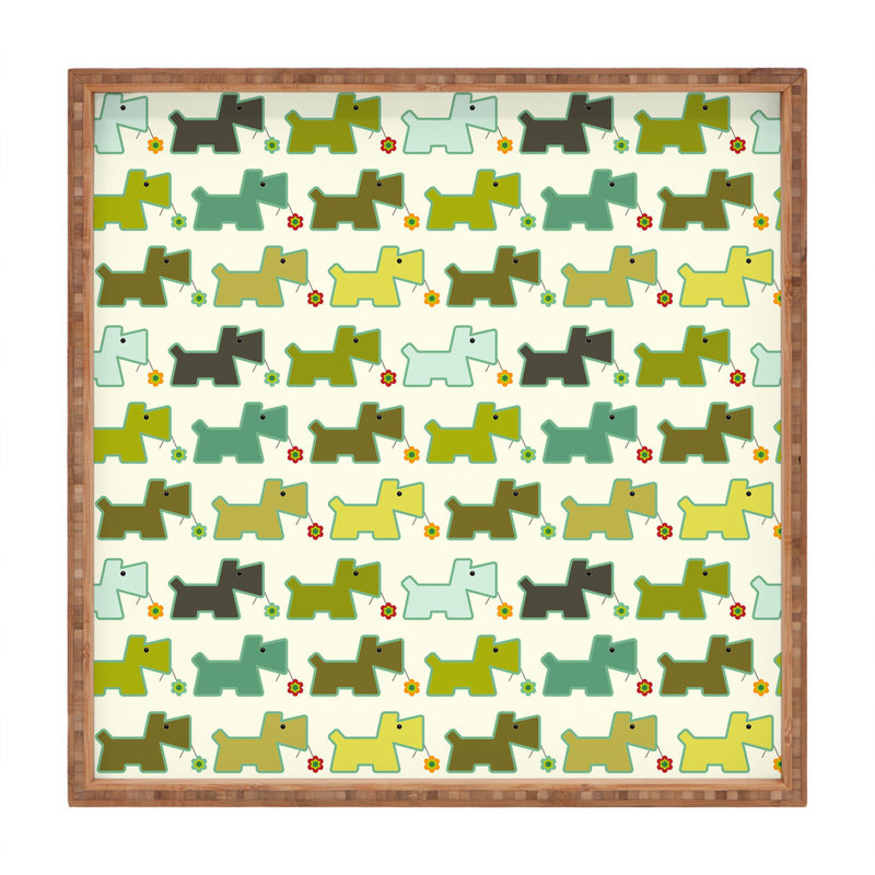 Plateau de service Toby, H 14 po x l 18 po x P 1,75 po