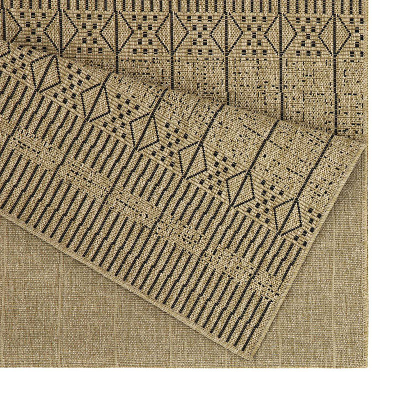 Tapis intérieur / extérieur neutre, Rectangle 7 pi 10 po x 10 pi 3 po