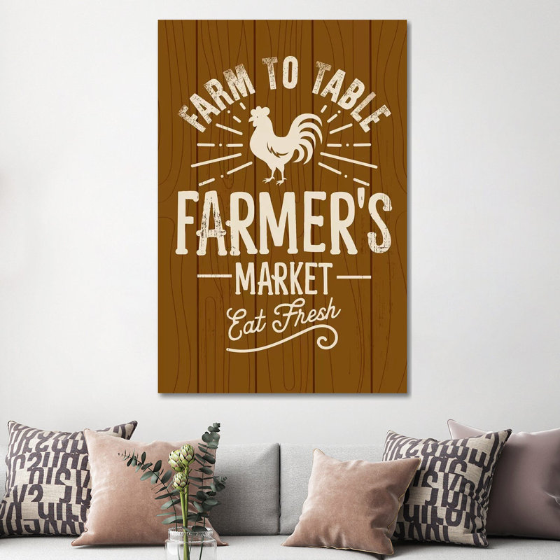 Farm Fresh II by Ilis Aviles - Wrapped Canvas Print, 152.5 cm H x 101.5 cm W