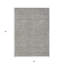 Tapis intérieur lavable à pois gris 5 pi x 8 pi