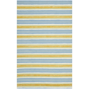Wool Striped Indoor Rug