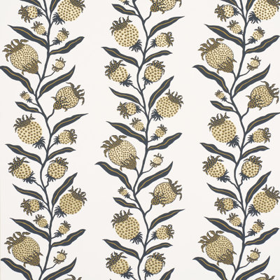 Schumacher x Marian Mcevoy Thistle Vine Wallpaper