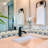 7 in. W x 7 in. L Fireplace Surround and Shower Peel and Stick Mosaic Tile