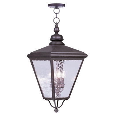 Luminaire suspendu 14 po à 14 lumières de style lanterne d'extérieur 14 po