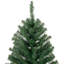 Sapin de Noël artificiel mince de 8 pi de hauteur, non éclairé, avec branches réalistes et 1168 pointes