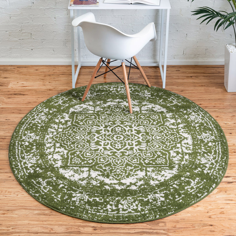 Giverny Oriental Indoor Rug, Round 3'3"
