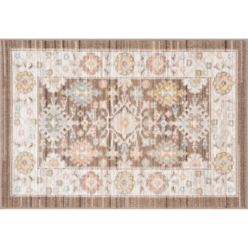 Tapis en polyester Camilla, Rectangulaire 2 pi x 3 pi