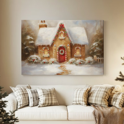Twilight of Golden Star-Premium Gallery Wrapped Canvas