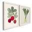 Organic Veg I - Toile avec cadre de qualité supérieure - prête à être accrochée-2020120751-2020120747