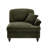 Sofa RSF Chenille W/1 Pillow -Green-1359154475