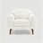 Elishah MINIMORE Modern Style 37.8"W Iris Accent Chair & Armchair with Tufted back-579277060-618319954